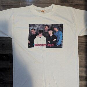 Backstreet Boys Women's T-Shirt Vintage Medium